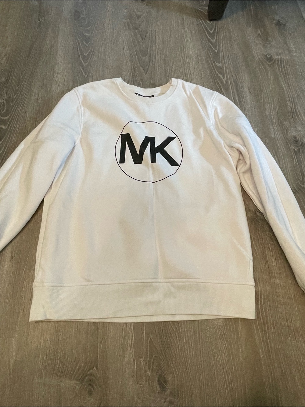Michael Kors Women Sport MK Crew White L